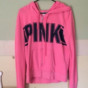 Pink VS Pink Full Zip Hoodie